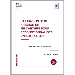 Utilisation d'un biochar de...