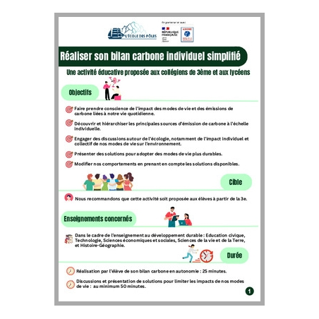 Réaliser son bilan carbone simplifié