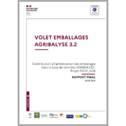 VOLET EMBALLAGES AGRIBALYSE...