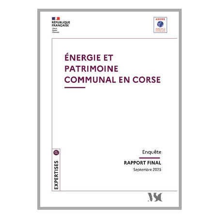 Réalisation d'une enquête « énergie et patrimoine communal » en Corse