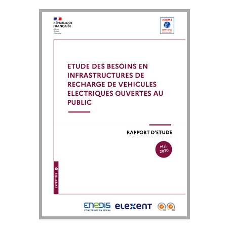 Etude des besoins en infrastructures de recharge de véhicules électriques ouverts au publics