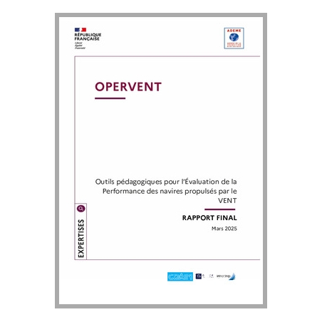 OPERVENT - Outils pédagogiques pour l'Évaluation de la PERformance des navires propulsés par le VENT