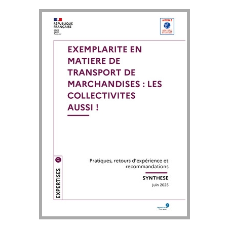 Exemplarité en matière de transport de marchandises : les collectivités aussi !