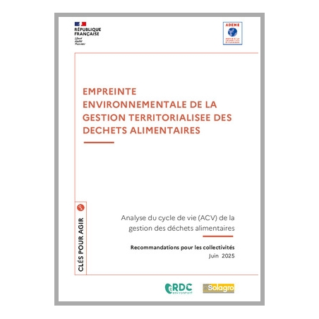 Empreinte environnementale de la gestion territorialisée des déchets alimentaires 