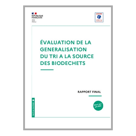 Évaluation de la généralisation du tri à la source des biodéchets