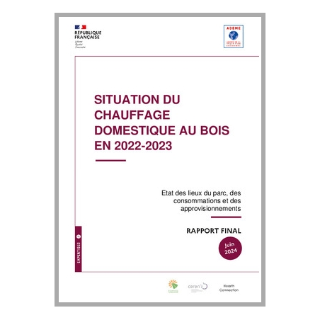 Situation du chauffage domestique au bois en 2022-2023