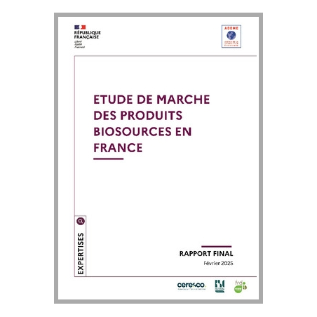 Etude de marché des produits biosourcés