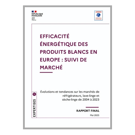 Efficacité énergétique des produits blancs en Europe : suivi de marché