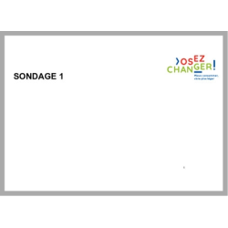 Osez changer : webinaire et...