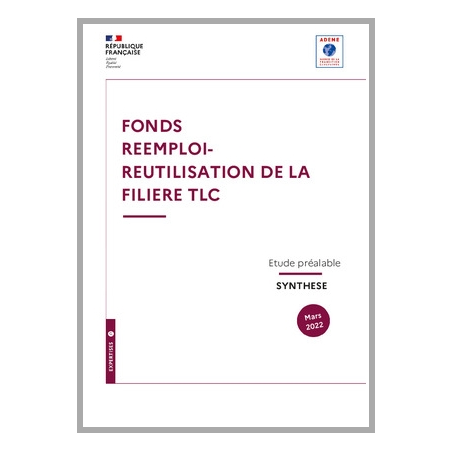 Fonds réemploi-réutilisation et réparation de la filière TLC