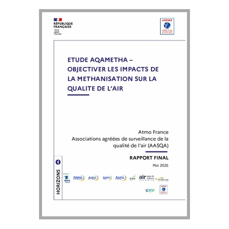AQACIA 2020 : Projet Aqametha - Objectiver et partager les impacts de la méthanisation sur la qualité de l'air et les odeurs