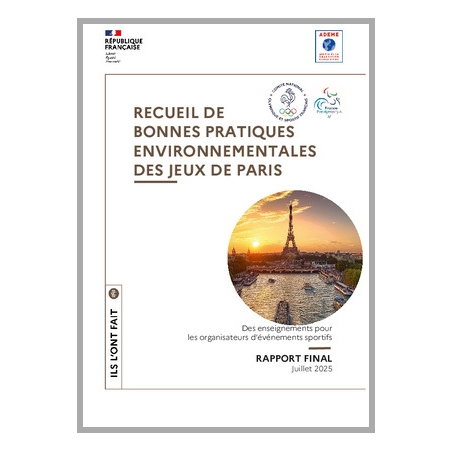 Recueil de bonnes pratiques environnementales des Jeux de Paris