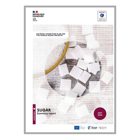 Sectoral transition plan for the french sugar industry - summary report
