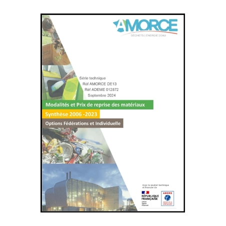 Modalités et prix de reprise des matériaux – DE13