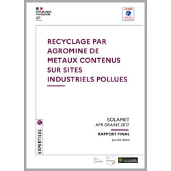 Recyclage par agromine de...