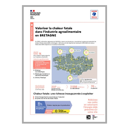 Valoriser la chaleur fatale dans l'industrie agroalimentaire en Bretagne