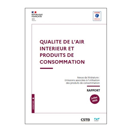 Qualité de l'air intérieur et produits de consommation