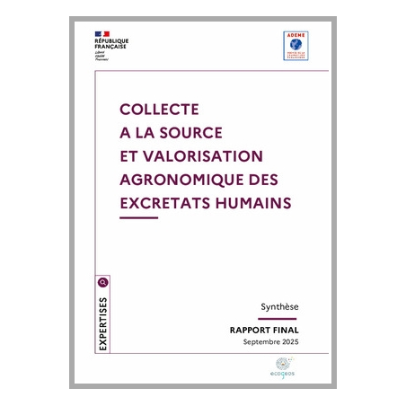 Collecte à la source et valorisation agronomique des excrétats humains

