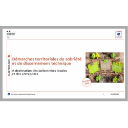 Démarches territoriales de...