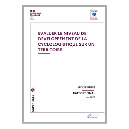 Evaluer le niveau de développement de la cyclologistique sur un territoire