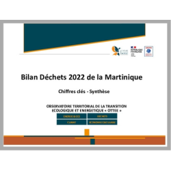 Bilan déchets Martinique 2022