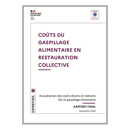 Analyse des coûts du gaspillage en restauration collective