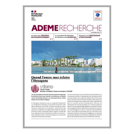 Lettre ADEME Recherche n° 52 - Septembre 2025