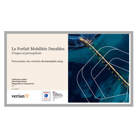Baromètre Forfait mobilités durables édition 2025