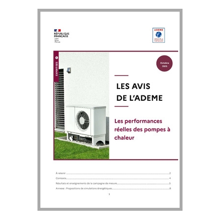 Avis sur les performances réelles des pompes à chaleur