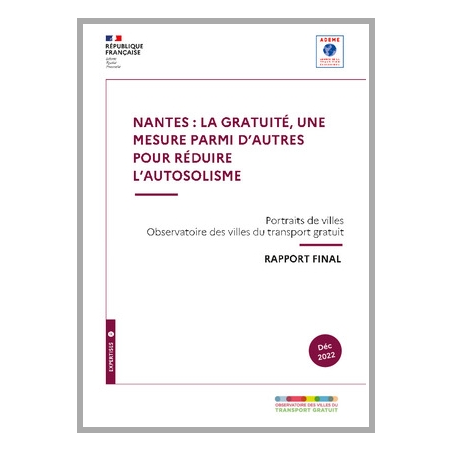 Nantes : La gratuité une mesure parmi d'autres pour réduire l'autosolisme