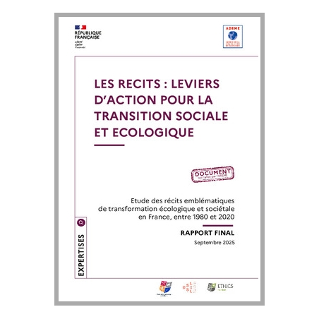 Les récits : leviers d'action pour la transition sociale et écologique
