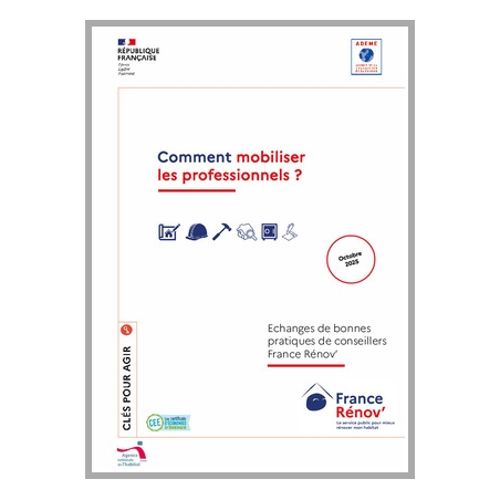 Guide "Mobiliser les professionnels autour de la rénovation énergétique"