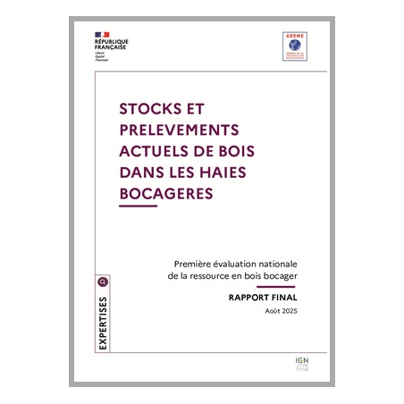 Stocks et prélèvements actuels de bois dans les haies bocagères 