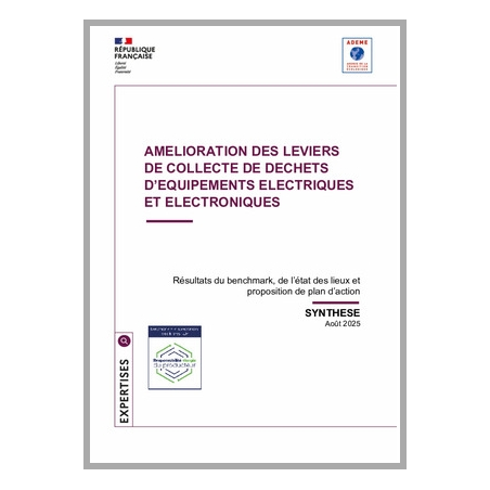 Amélioration des leviers de collecte de déchets d'équipements électriques et électroniques