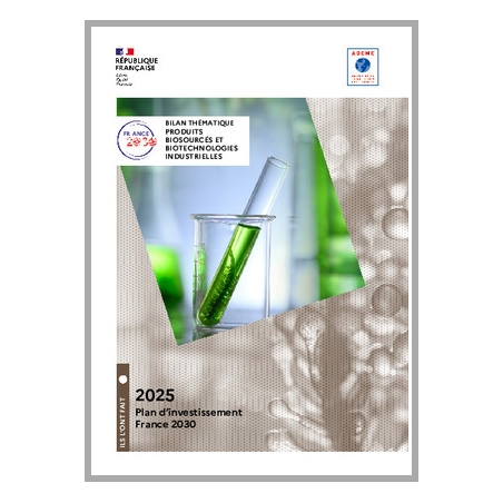 Bilan thématique produits biosourcés et biotechnologies industrielles