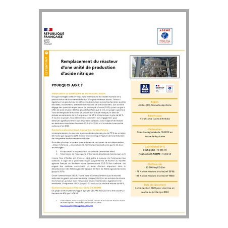 Yara (Ambès - 33) - Remplacement du réacteur d'une unité de production d'acide nitrique