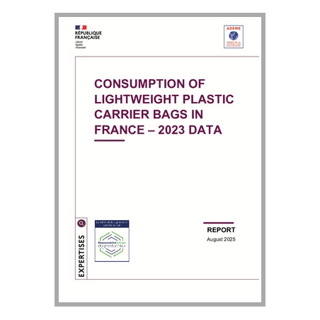 Consumption of lightweight plastic carrier bags in France – 2023 data 