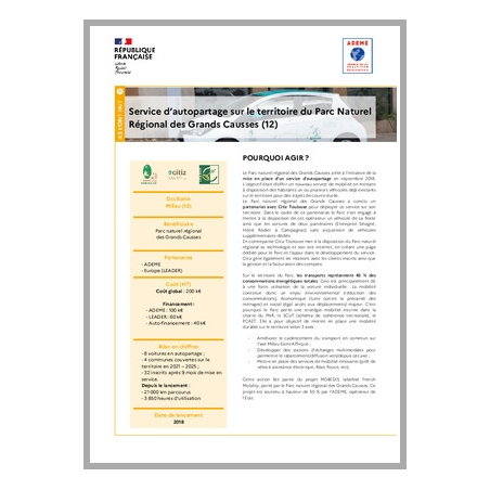 Service d'autopartage sur le territoire du PNR des Grands Causses (12)