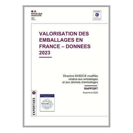 Valorisation des emballages en France - Données 2023