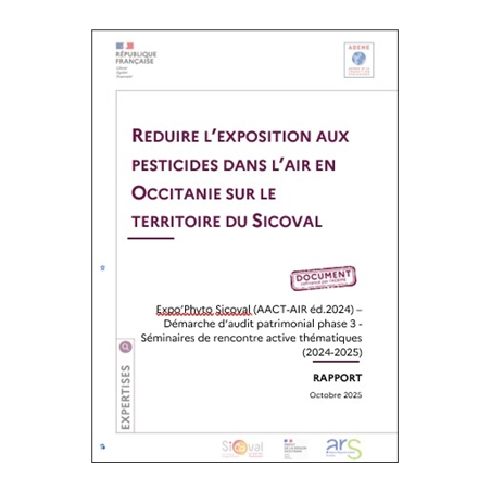 Réduire l'exposition aux pesticides dans l'air en Occitanie sur le territoire du SICOVAL