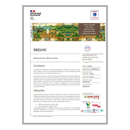 DECLYC - DECarboner LYon vallée de la Chimie