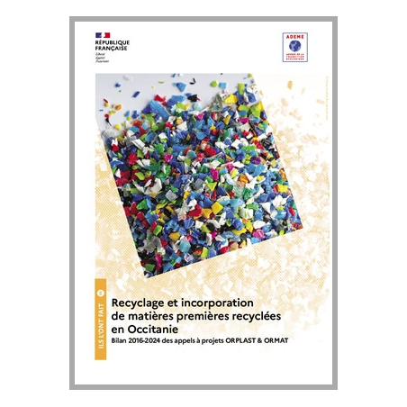 Recyclage et incorporation de matières premières recyclées en Occitanie