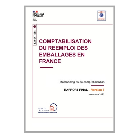 Comptabilisation du réemploi des emballages en France