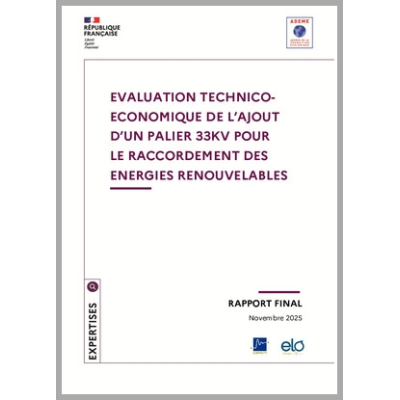 Evaluation technico-économique de l'ajout d'un palier 33kV pour le raccordement des énergies renouvelables