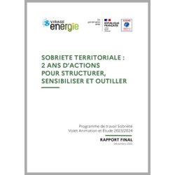 Sobriété territoriale : 2...