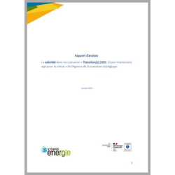 Analyse de la sobriété dans...