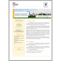 Géo-énergie sur champ de...