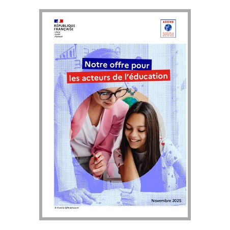 Notre offre pour les acteurs de l'éducation