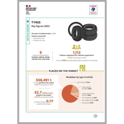 Tyres: Key Figures 2023 (Infographic)