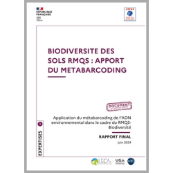 Caractérisation de la biodiversité de la faune du sol par metabarcoding de l'ADN environnemental